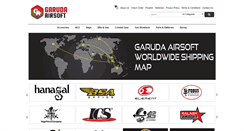 Desktop Screenshot of garudaairsoft.com